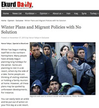 Kış Planları ve Çözüm Getirmeyen Göçmen Politikala
