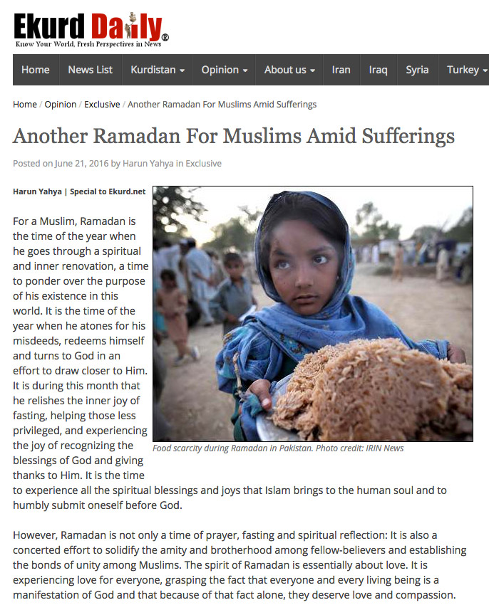 Another Ramadan for Muslims amid sufferings 