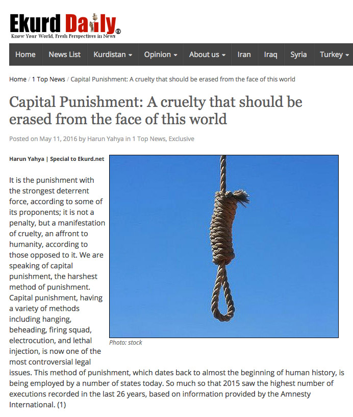 Capital Punishment: A cruelty that should be erased from the face of this world 