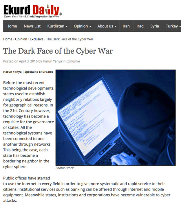 The Dark Face of the Cyber War