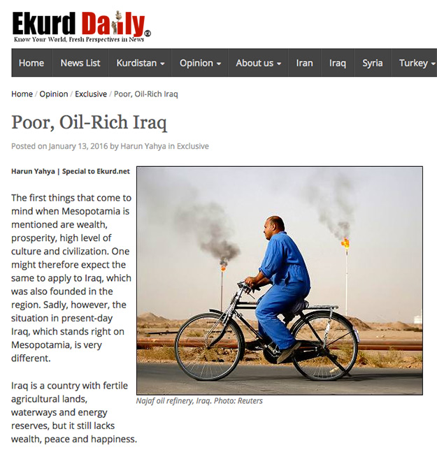Petrol Zengini Fakir Irak 