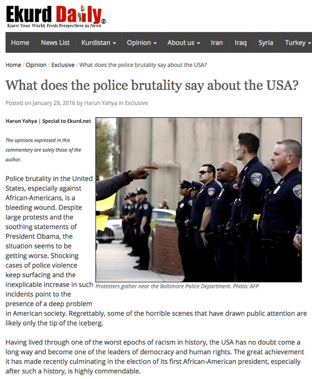 What Does the Police Brutality Say About the USA?