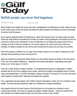 Bencil İnsanlar Mutluluğu Bulamazlar