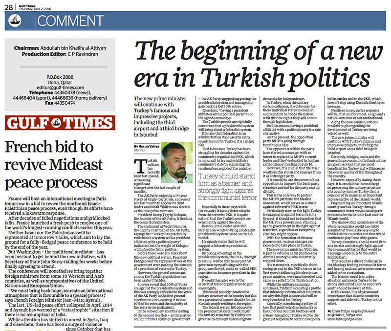 The beginning of a new era in Turkish politics 