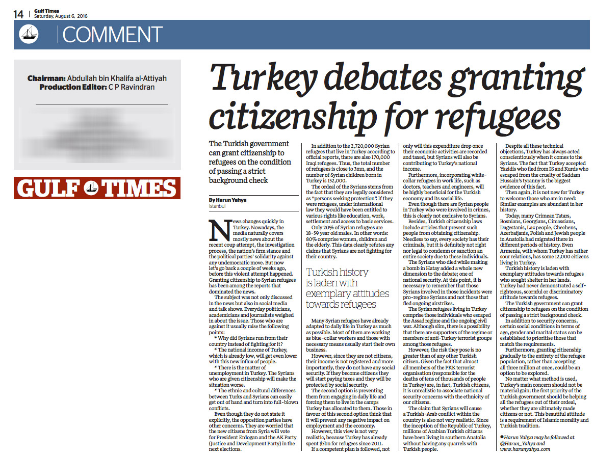 Turkey debates granting citizenship for refugees