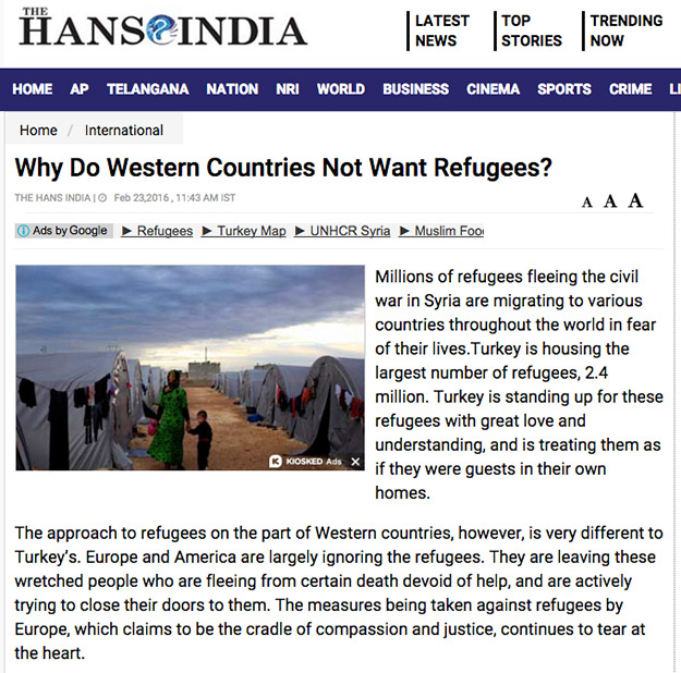 Why Do Western Countries Not Want Refugees?
