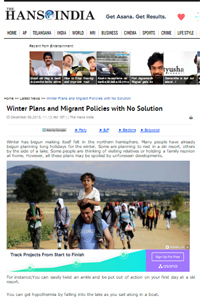 Winter Plans and Migrant Policies with No Solution