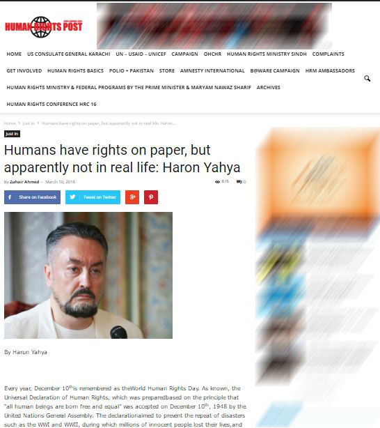 Humans Have Rights on Paper, But Apparently Not in