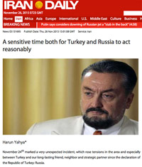 A Sensitive Time Both Turkey And Russia To Act Wit