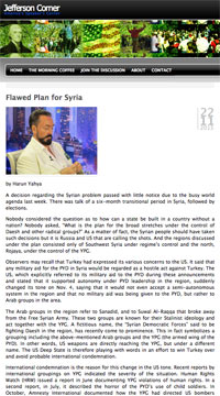 Flawed Plan for Syria