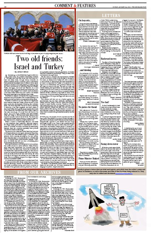 İki eski dost: İsrail-Türkiye 