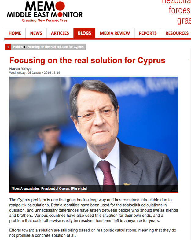 Focusing On the Real Solution for Cyprus 