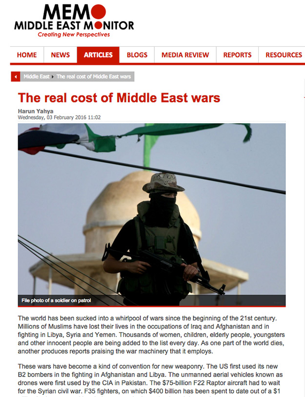 The Real Cost of Middle East Wars