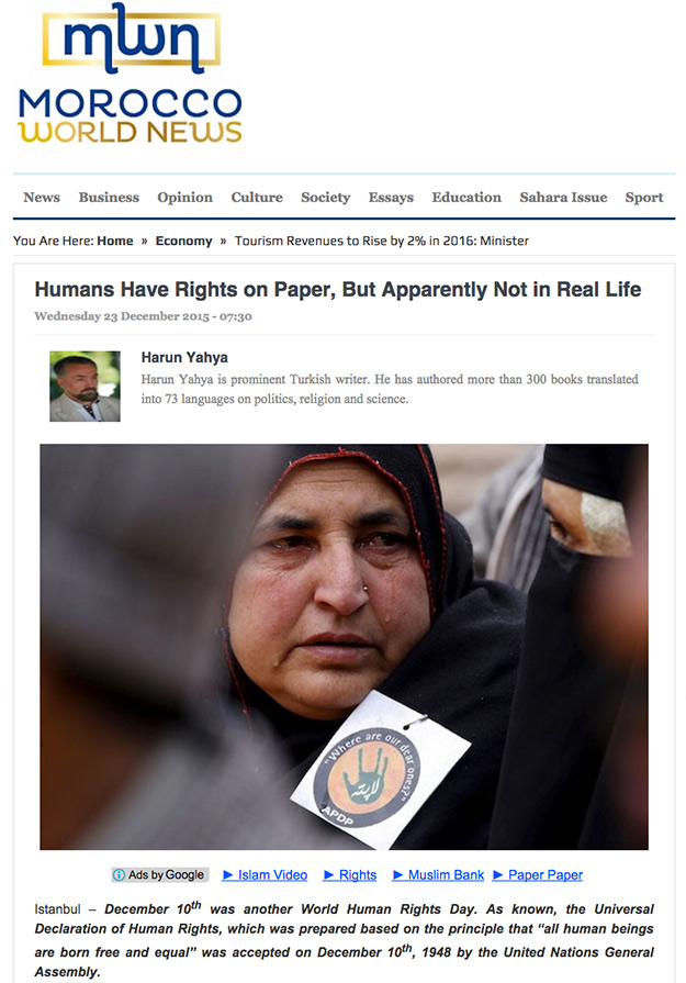 Humans Have Rights on Paper, But Apparently Not in Real Life