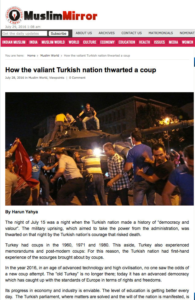 How the valiant Turkish nation thwarted a coup 