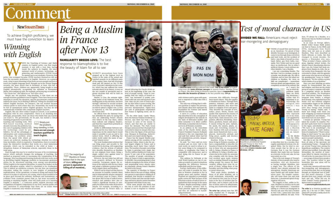 13 Kasım 2015'ten Sonra Fransa'da Müslüman Olmak