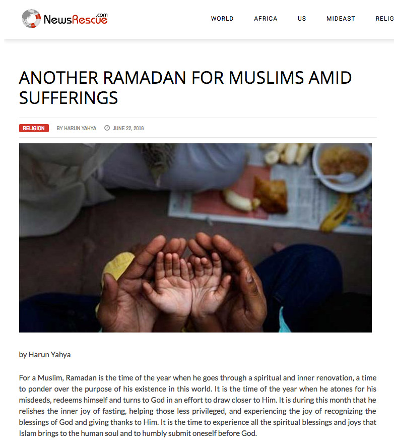 Another Ramadan for Muslims amid sufferings 