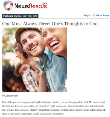 One Must Always Direct One’s Thoughts to God