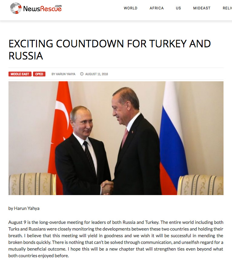 Türkiye ve Rusya için heyecanlı bekleyiş 