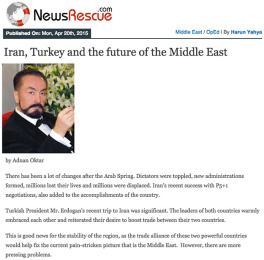 İran, Türkiye ve Ortadoğu’nun Geleceği
