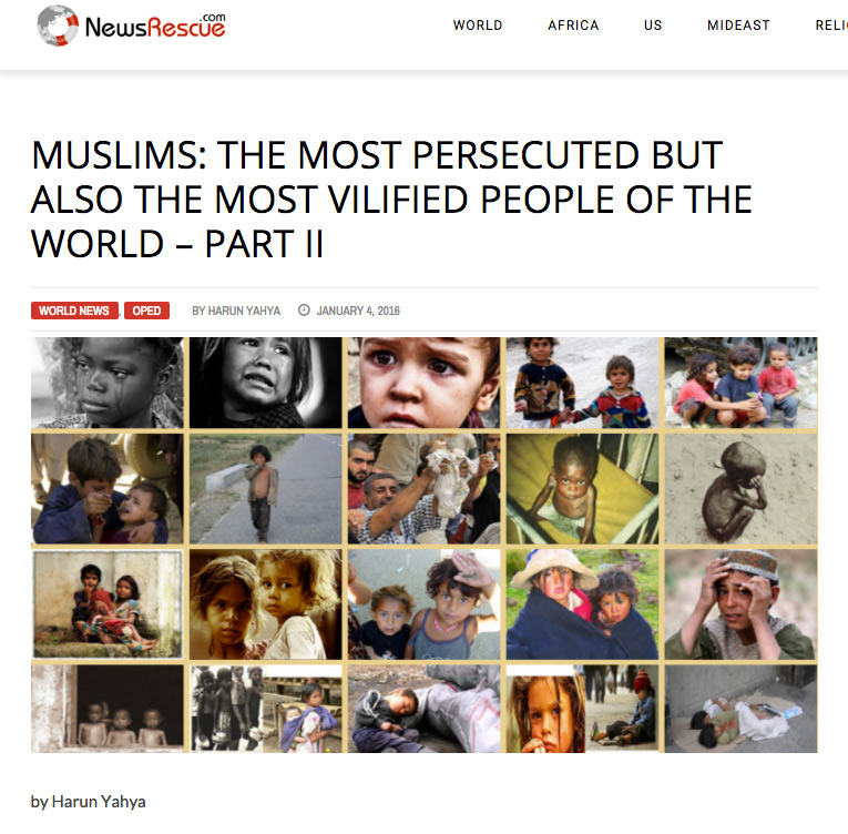 Müslümanlar: Dünyanın en çok zulme ve aynı zamanda iftiraya maruz kalap   toplumu
