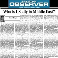 Who is the Ally of the USA in the Middle East?