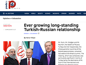 Ever growing long-standing Turkish-Russian relationship