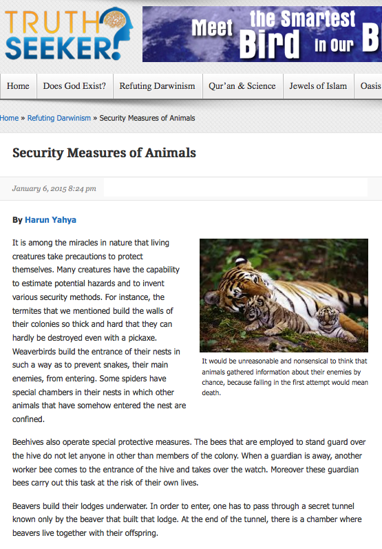 Hayvanların aldığı güvenlik önlemleri