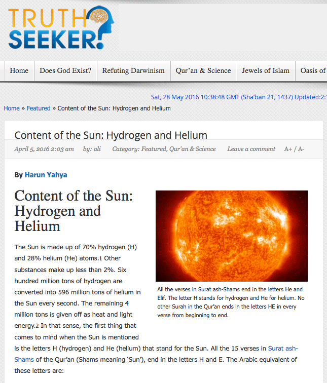 Content of the Sun: Hydrogen and Hellium 