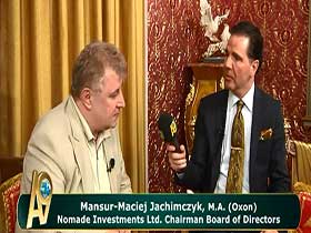 Return to Reality 9 - Mansur-Maciej Jachimczyk, M.A. (Oxon) Nomade Investments Ltd. Chairman Board of Directors