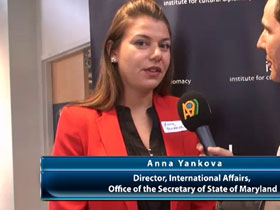 Anna Yankova, Maryland Dışişleri Ofisinde Uluslararası İlişkiler Direktörü