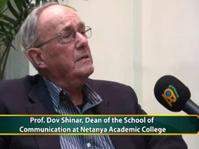 Prof. Dov Shinar, Head Center for the Study of Conflict, War and Peace Coverage, Netanya Academic College