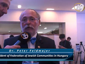 Dr. Peter Feldmajer, Macaristan Yahudi Cemaatleri Federasyonu Başkanı