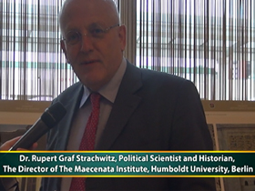 Dr. Rupert Graf Strachwitz, Political Scientist and Historian, The Director of The Maecenata Institute, Humboldt University, Berlin