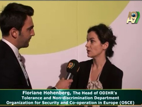 Floriane Hohenberg, The Head of ODIHR’s Tolerance and Non-discrimination Department Organization for Security and Cooperation in Europe (OSCE)