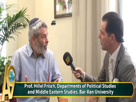 Prof. Hillel Frisch, Politik Bilim ve Orta Doğu Çalışmaları, Bar-Ilan Üni., İsrail
