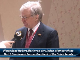 Pierre Rene Hubert Marie van der Linden, Member of the Dutch Senate and Former President of the Dutch Senate