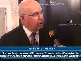 Robert S. Walker, Former Congressman at U.S. House of Representatives Pennsylvania, Executive Chairman of Public Affairs Company Luxor Walker in Washington