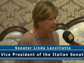 Senator Linda Lanzillotta, Vice President of the Italian Senate