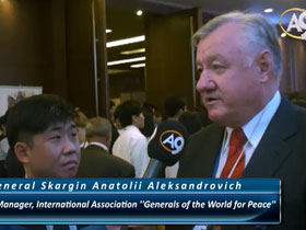 General Skargin Anatolii Aleksandrovich, General Manager, International Association ''Generals of the World for Peace''  