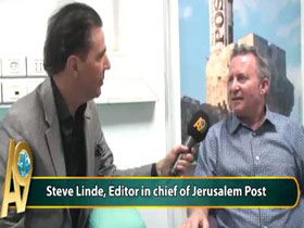 Steve Linde, Editor in chief of Jerusalem Post