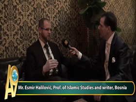 Mr. Esmir Halilovic, Prof. of Islamic Studies and writer, Bosnia