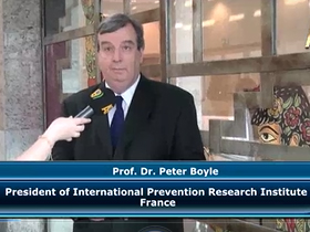 Prof. Dr. Peter Boyle, President of International Prevention Research Institute, France
