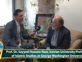 Prof. Dr. Seyid Hüseyin Nasr, George Washington Üniversitesi'nde İslami Araştırmalar Profesörü, ABD