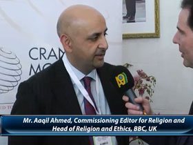 Mr. Aaqil Ahmed, Commissioning Editor for Religion and Head of Religion and Ethics, BBC, UK