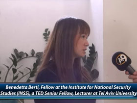 Benedetta Berti, Fellow at the Institute for National Security Studies (INSS), a TED Senior Fellow, Lecturer at Tel Aviv University