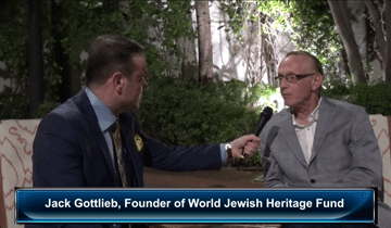 Jack Gottlieb, Founder of World Jewish Heritage Fund 