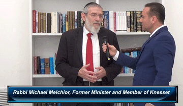 Rabbi Michael Melchior, Former Israeli Minister 