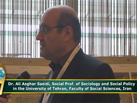 Dr. Ali Asghar Saeidi, Social Prof. of Sociology a