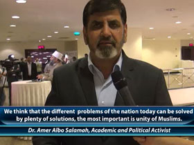 Dr. Amer Albo Salamah, Academic and Political Activist 